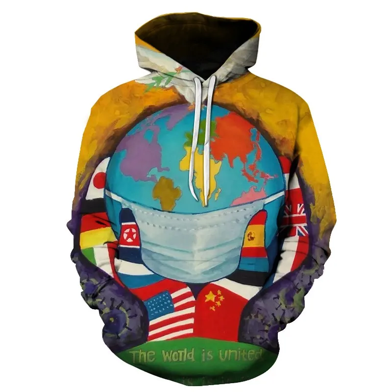 

Hope world peace without war, 3D printed peace dove hoodie 2022 Ukraine-Russia war ends soon and in peace