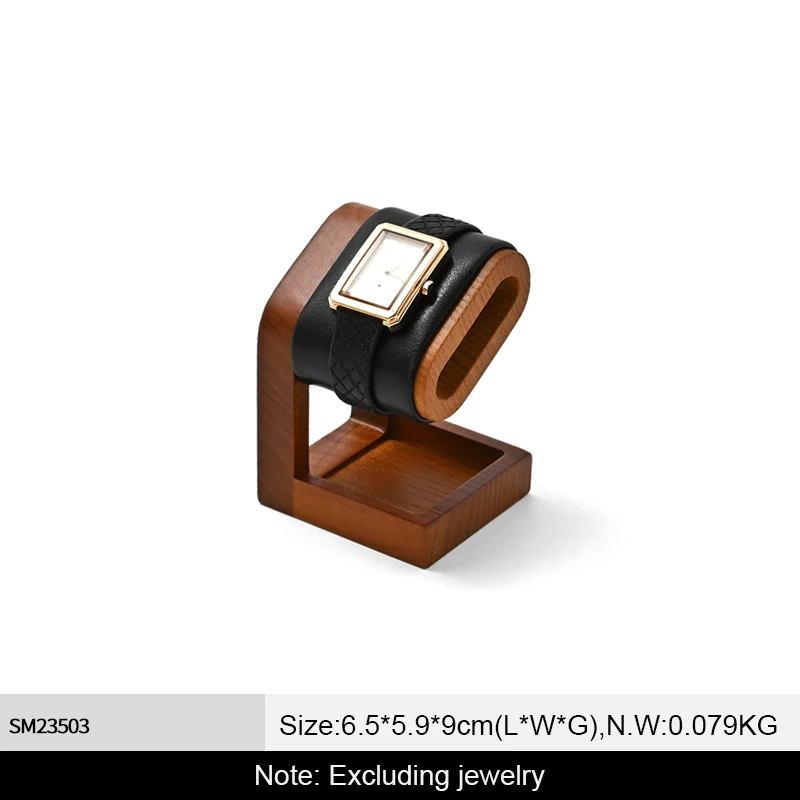 

WoodTen подставки для часов из цельного дерева, базовые часы, ожерелье, браслет, органайзер, стойка, резинка для волос, повязка на голову, витрина, подставки