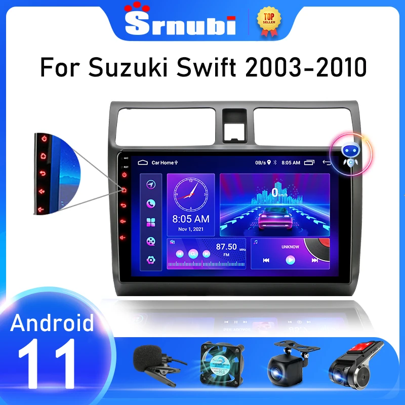Srnubi Android 11 автомобильный радиоприемник для Suzuki Swift 2003 - 2010 | Отзывы и видеообзор -1005003819664914