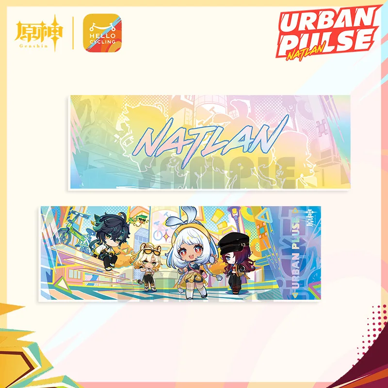 Кинеч Chasca Mu Dua HELLO CYCLING Аниме Брелок Yuan Shen Мужской для Женщин Модная Фигурка