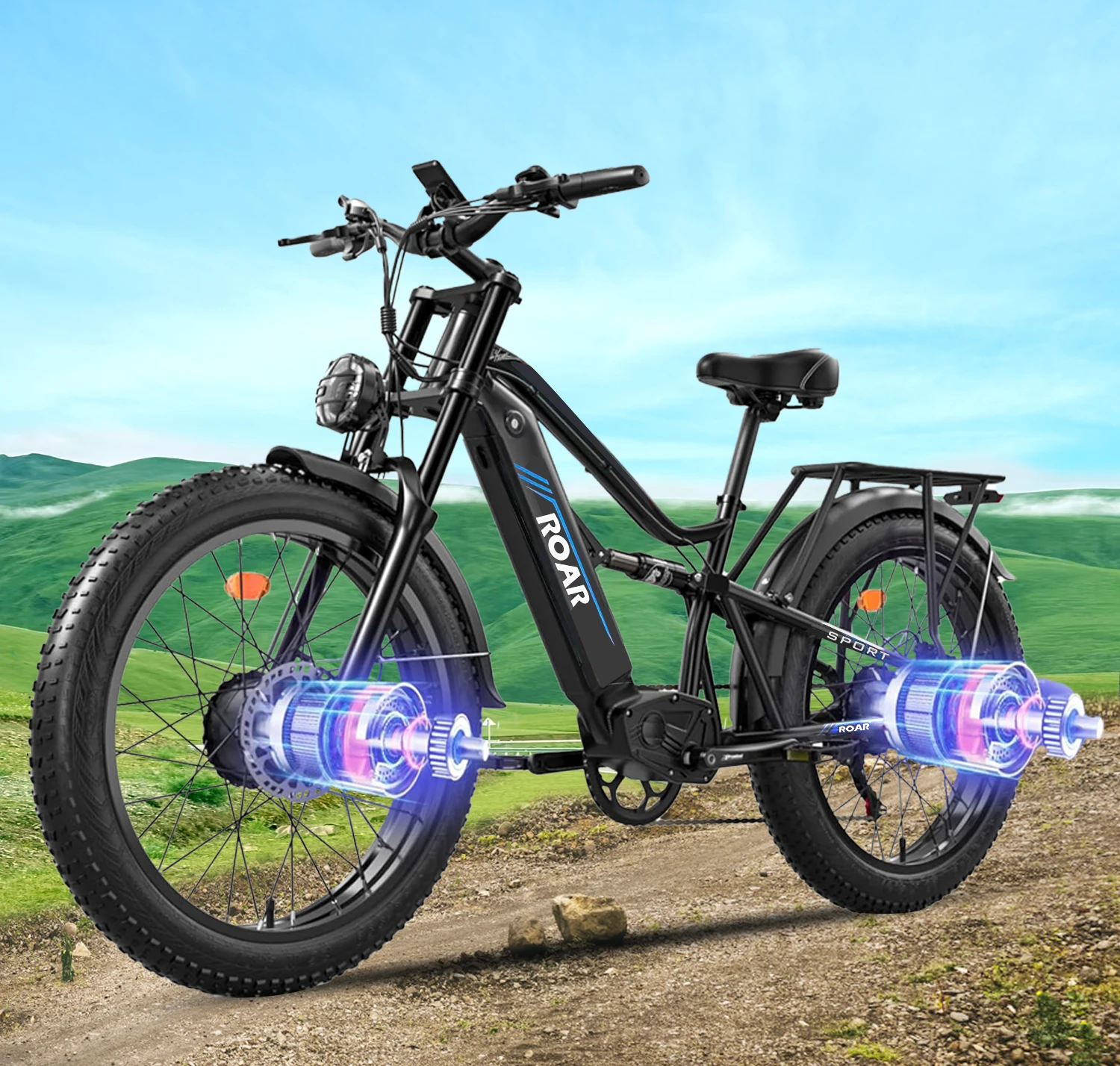 Электрический велосипед для взрослых