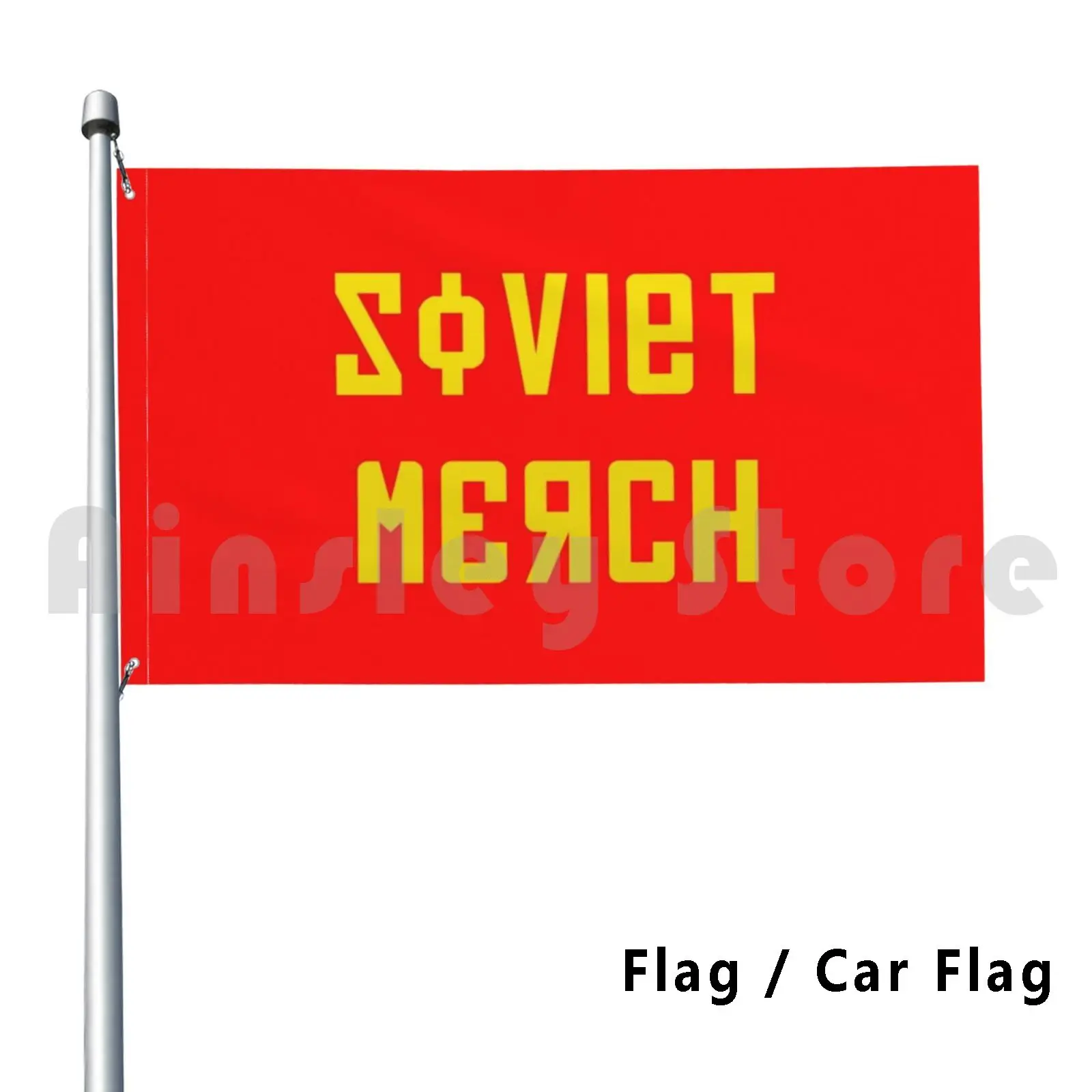 

Flag Car Flag Soviet Merch 2643 Soviet Russia Russian Pun