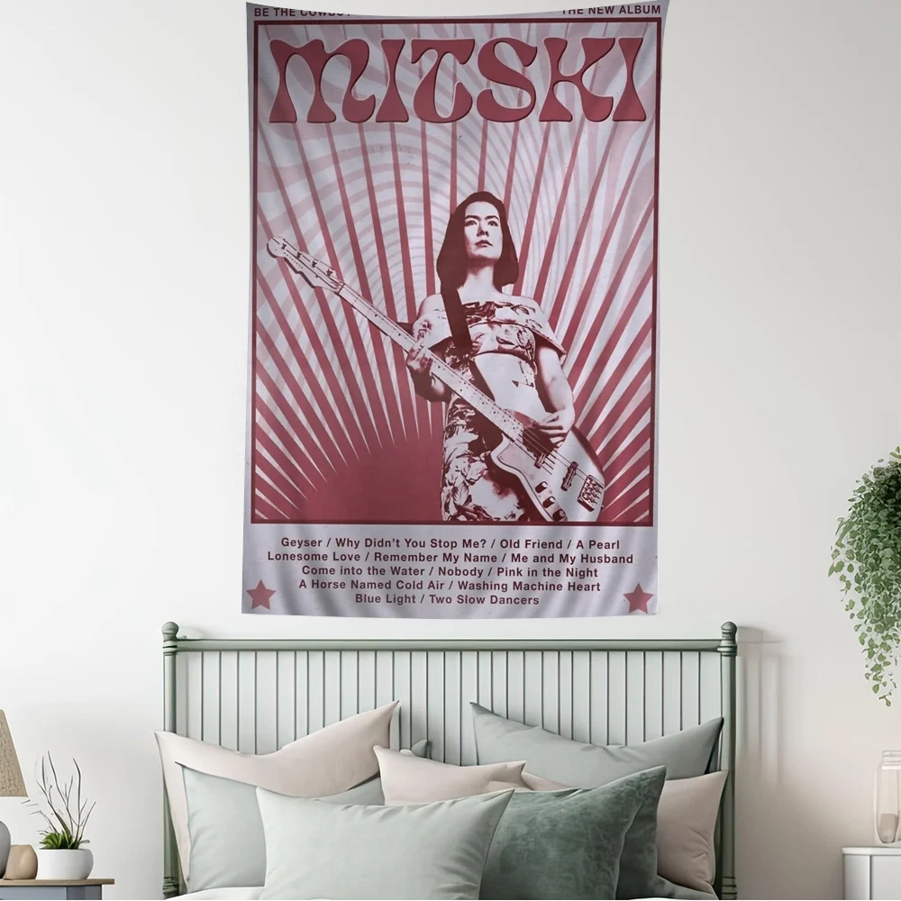 Цветной гобелен Singer M-Mitski настенный подвесной Таро хиппи настенные коврики Dorm