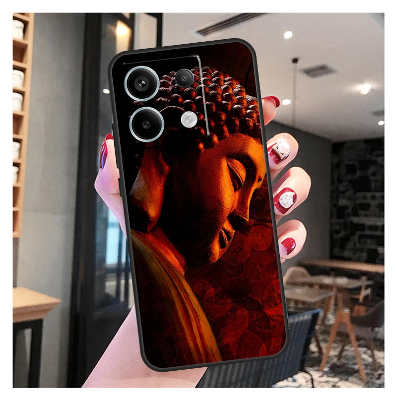 Чехол Будды Budha для Xiaomi Redmi Note 13 Pro 12 11 9 10 12S 11S 10S 9S 10C 12C 13C чехол
