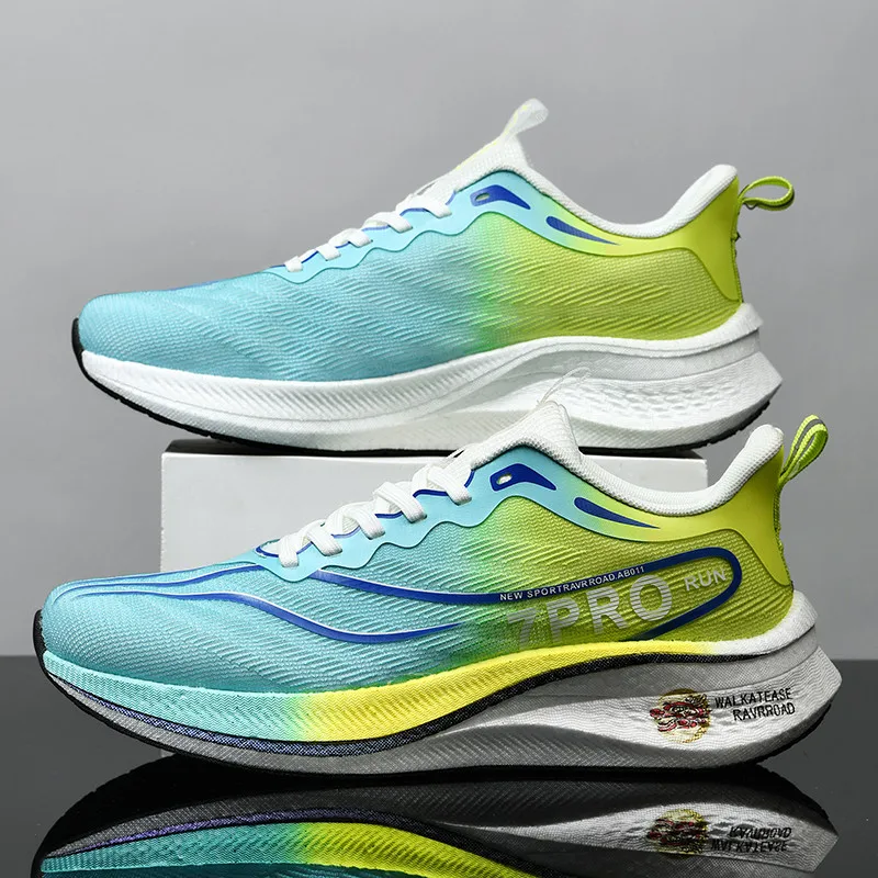 Мужские кроссовки для марафона Carbon Plate роскошная спортивная обувь занятий