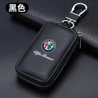for alfa romeo giulia stelvio giulietta 159 147 156 leather key case cover auto accessories