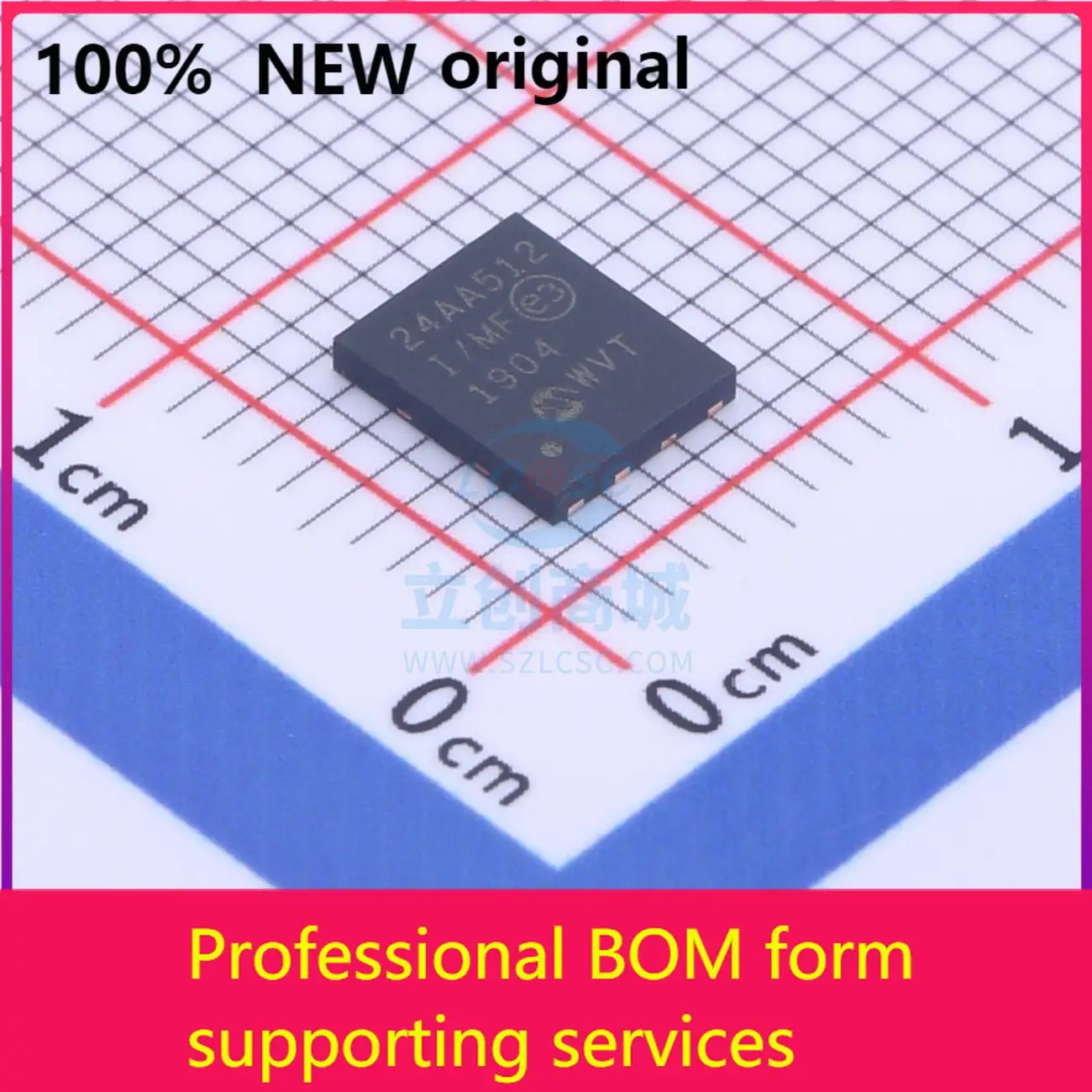 

24AA512 I/MF 24AA512-I/MFNew Оригинальный оригинальный чип IC 100% оригинал