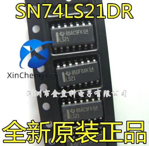 

30pcs original new SN74LS21DR LS21 logic - grid and inverter SOP-14 3.9MM