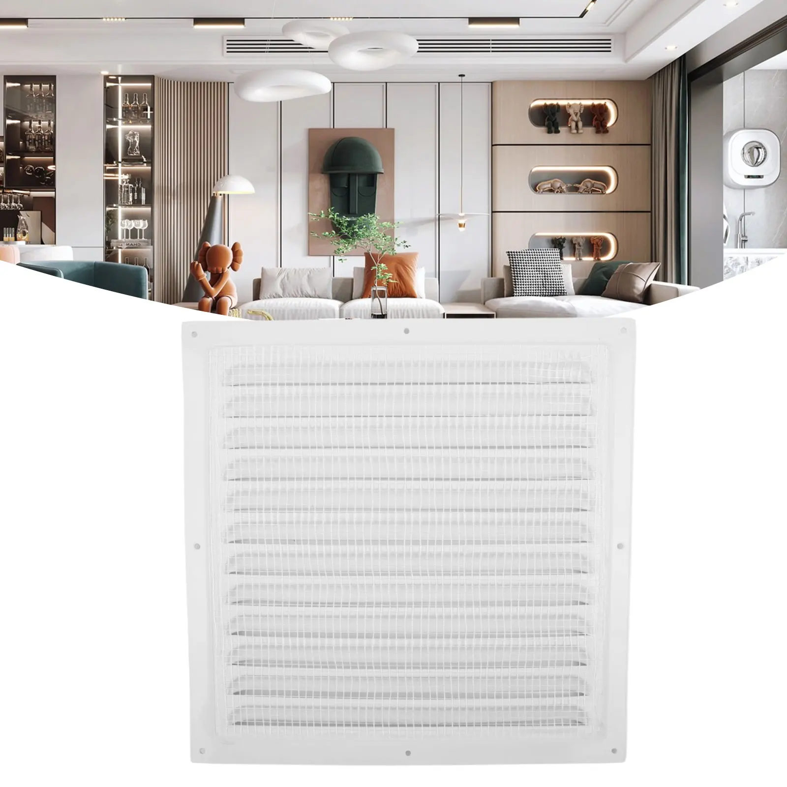 Жалюзи из алюминиевого сплава вентиляционная решетка крышка квадратные