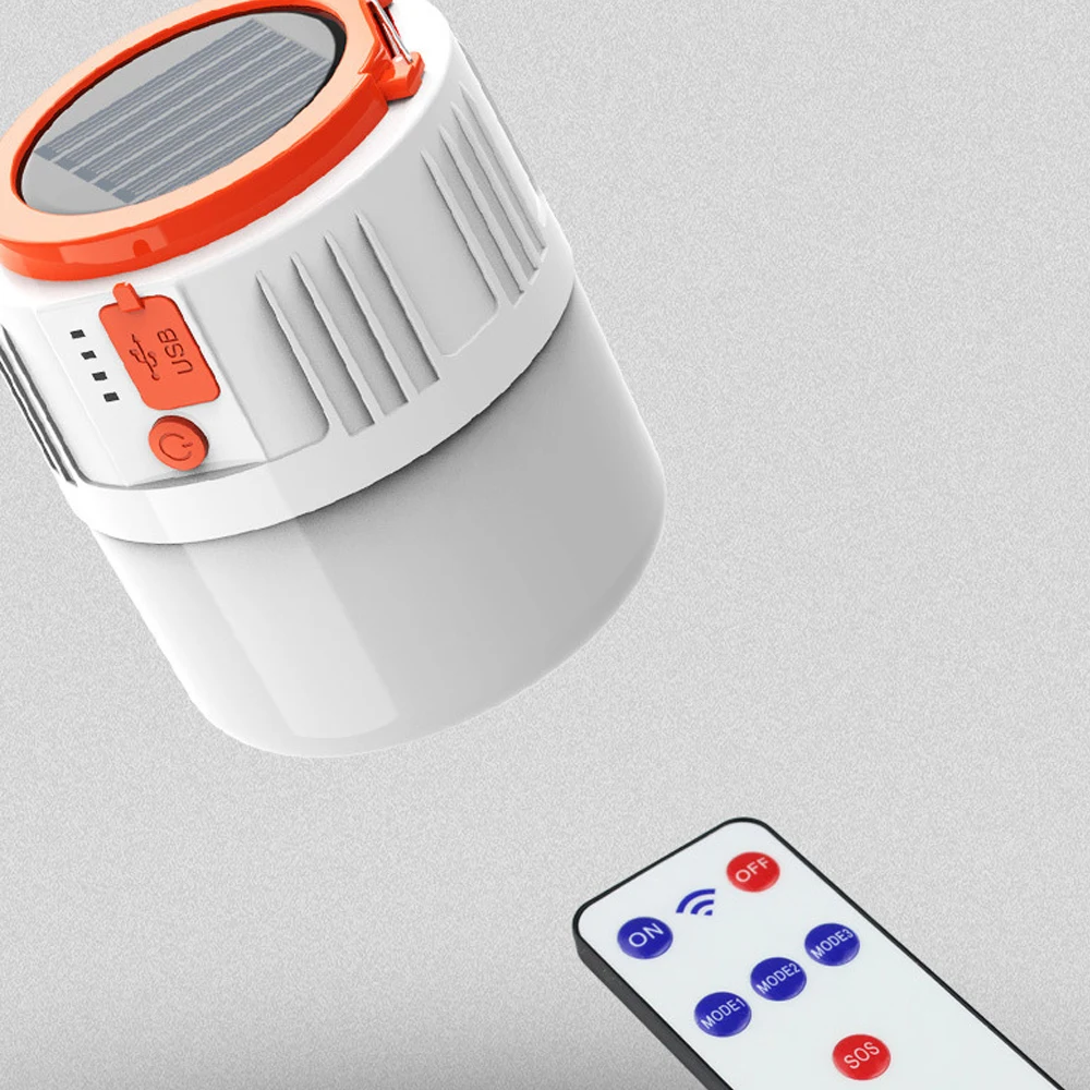 Портативные фонари на солнечной батарее 5 режимов регулируемая USB-зарядка