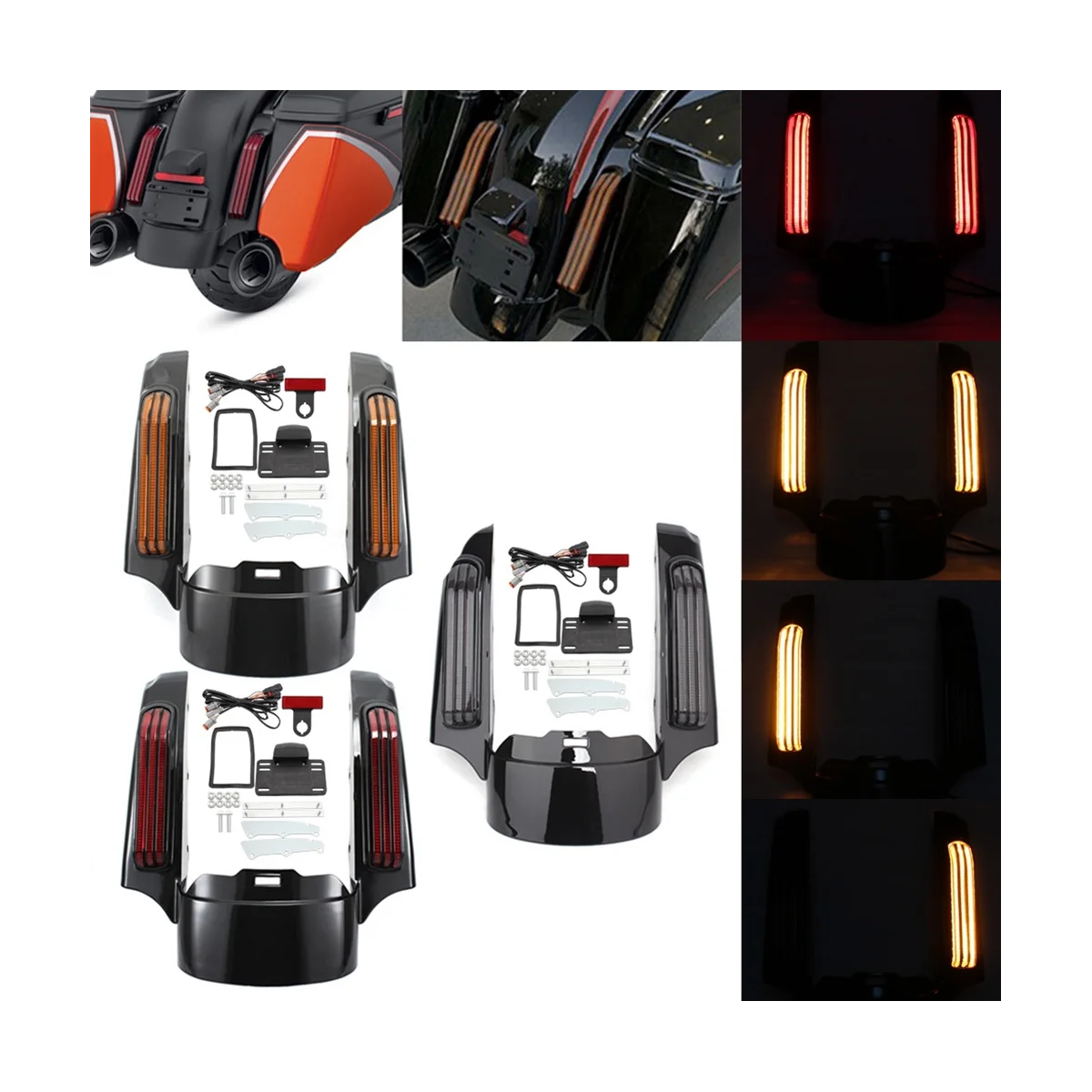 Задняя панель для мотоцикла фрикционный тормоз задний путешествий Road King FLHR Street