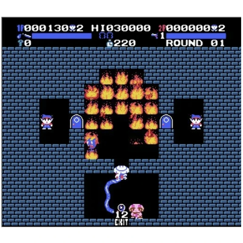 Blazing Rangers (Honoo no Rangerman) Японский/английский 60-контактный ретро-игровой картридж для