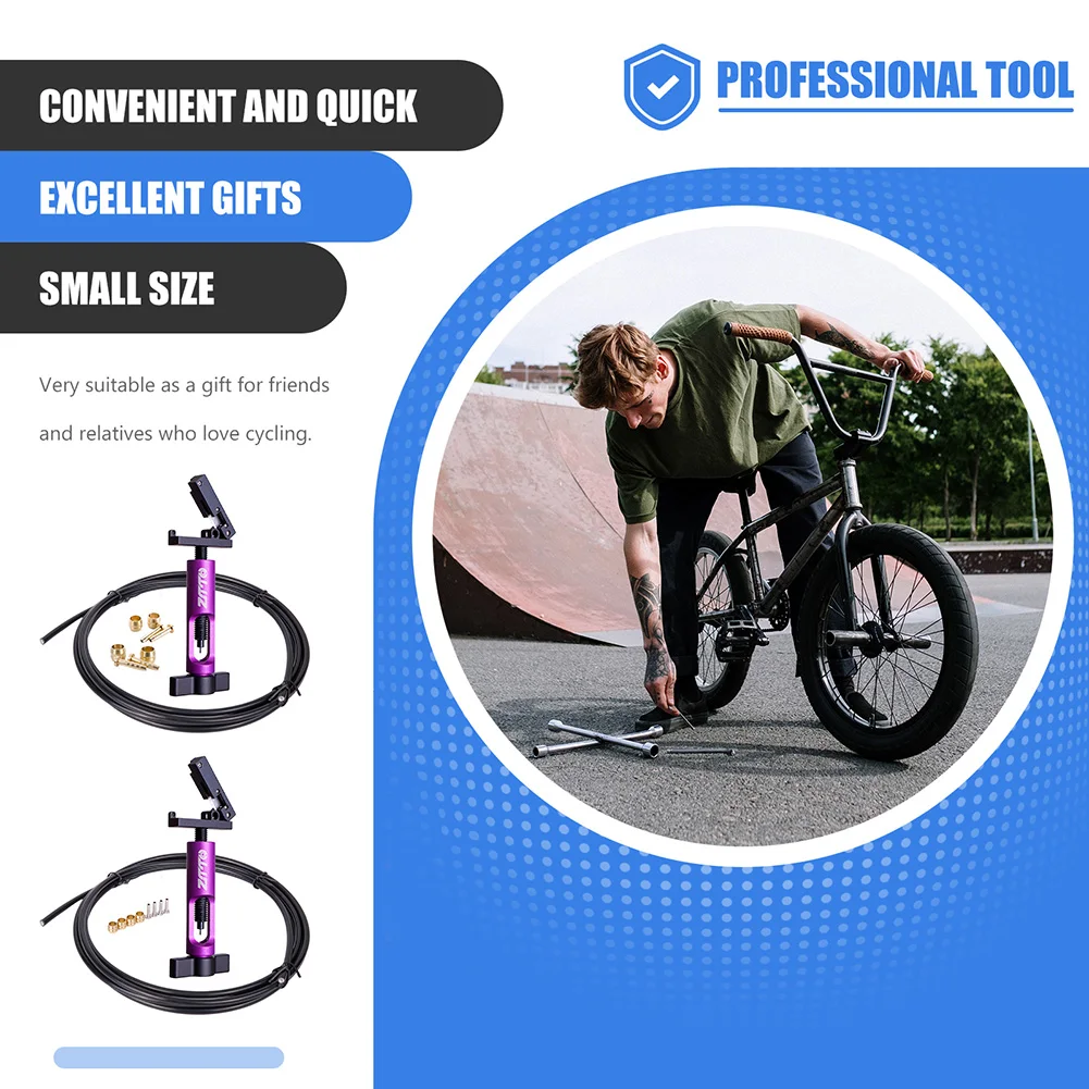 Bicycle Hydraulic Brake Needle Driver Tool Hose Cutter Cable Pliers Connector Inserter BH59 BH90 Inserter Bike Accessories