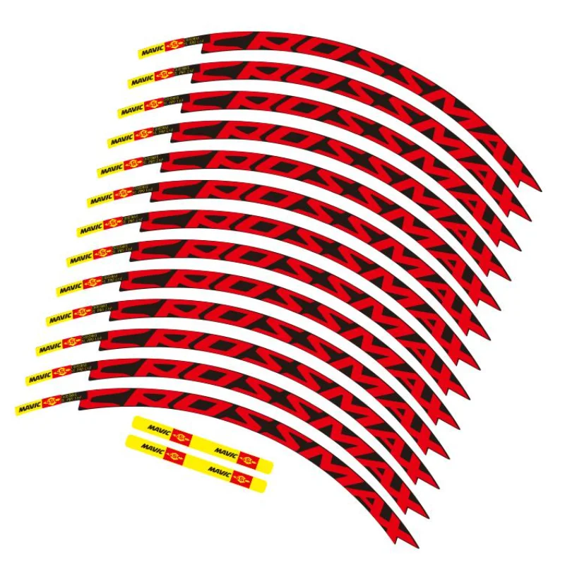 

Rim decals for MAVIC CROSSMAX bicycle road MTB sticker waterproof bike cycling accessories stickers wheel decal Free shipping