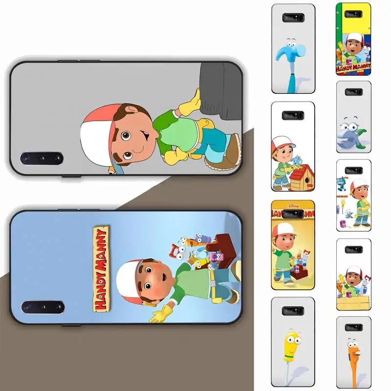 

Disney Handy Manny Phone Case for Samsung Note 5 7 8 9 10 20 pro plus lite ultra A21 12 72