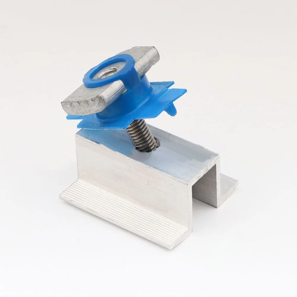 

Panel Clips Solar Panel Clamp Boat RVs Replacement Solar Power Accessories 10 Pcs 2 Sizes Photovoltaic Dedicated
