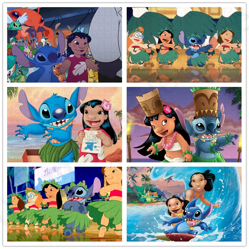 Пазл Лило и Стич 35/300/500/1000 шт.