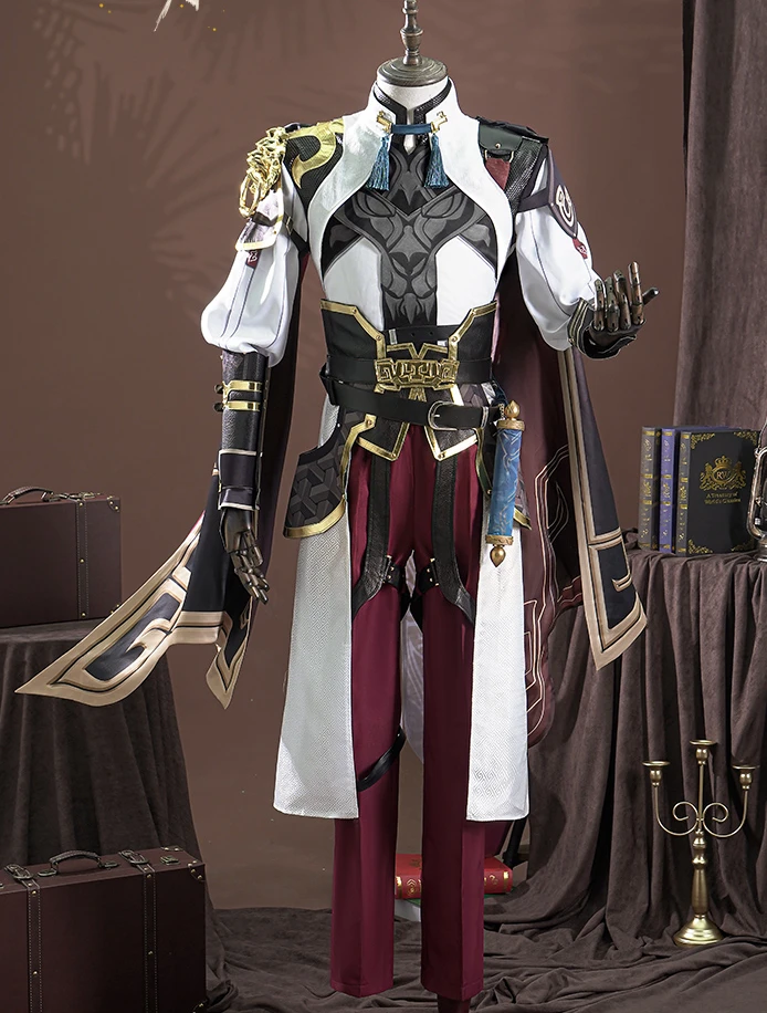 

New Arrival Game Honkai: Star Rail Cosplay Jingyuan Cosplay Costume Halloween Carnival Men Handsome Suit Custom Made