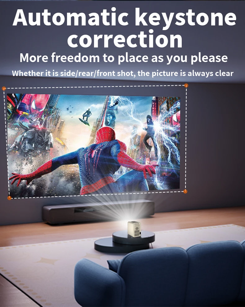 Мини-портативный проектор HP30 с 2 4/Φ Wi-Fi 1080P 720P