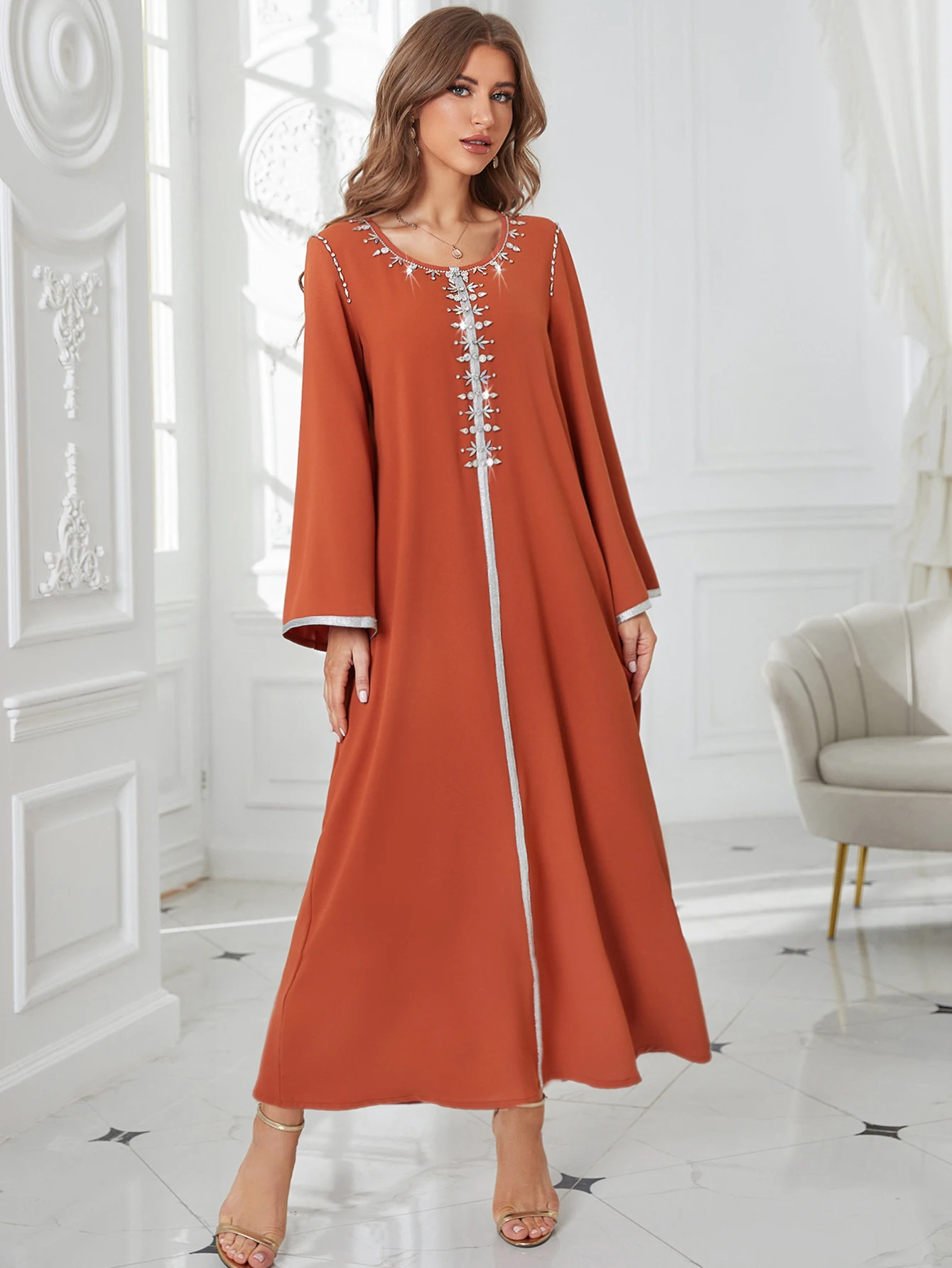 Abaya Dubai Arabic Turkey Islam Muslim Dress Kaftans African Dresses For Women Robes Moroccan Caftan Femme Musulmane Ramadan