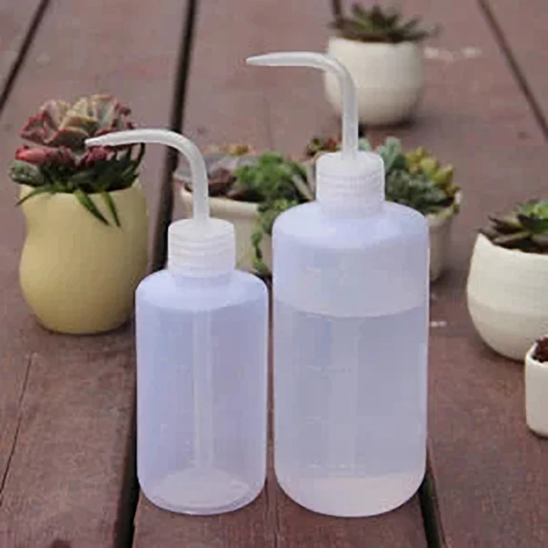 

250/500ML Potted plant Watering Can Squeeze Bottle Succulent Portable Plastic Sauce Liquid Dispenser Non-Spray Watering Tools