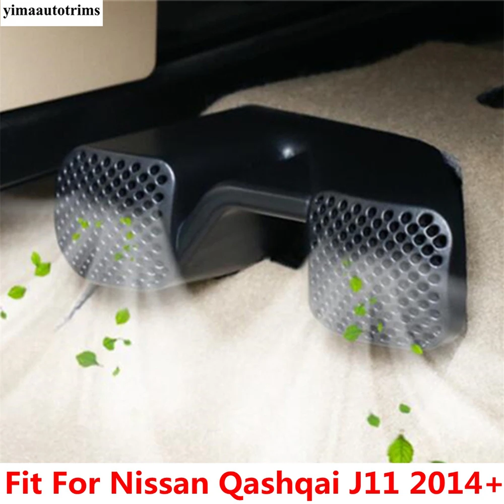 

Seat Under Heat Floor Air Conditioner Duct Vent Outlet Grille Dust Plug Cover Kit For Nissan Qashqai J11 2014 - 2020 Accessories