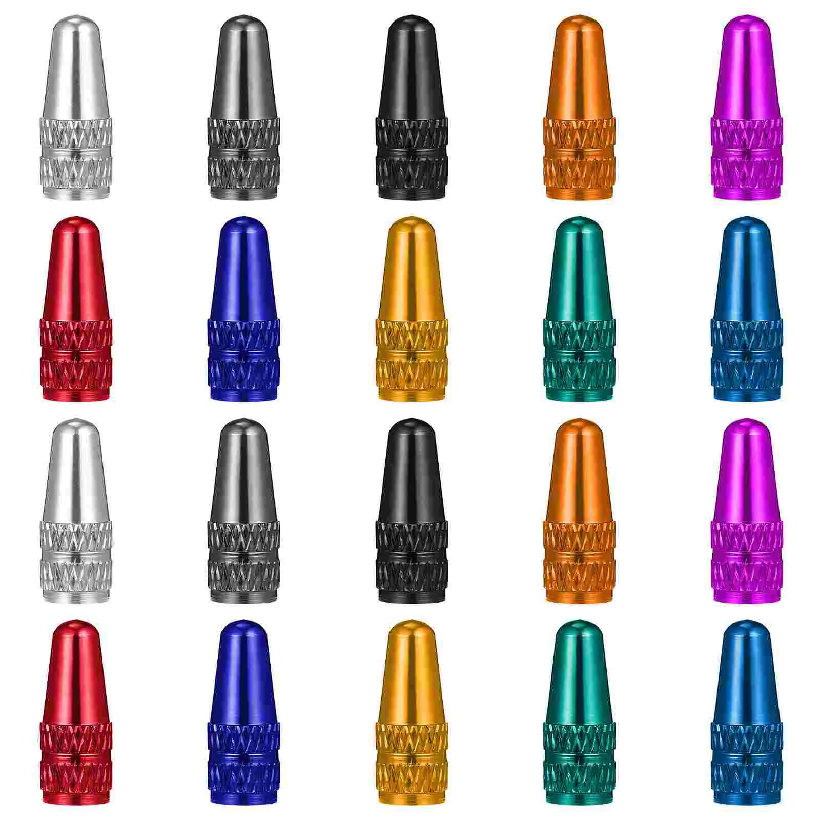 

Lids Hats Valve Core Valves Caps Covers Aluminum Alloy Tire French Mouth