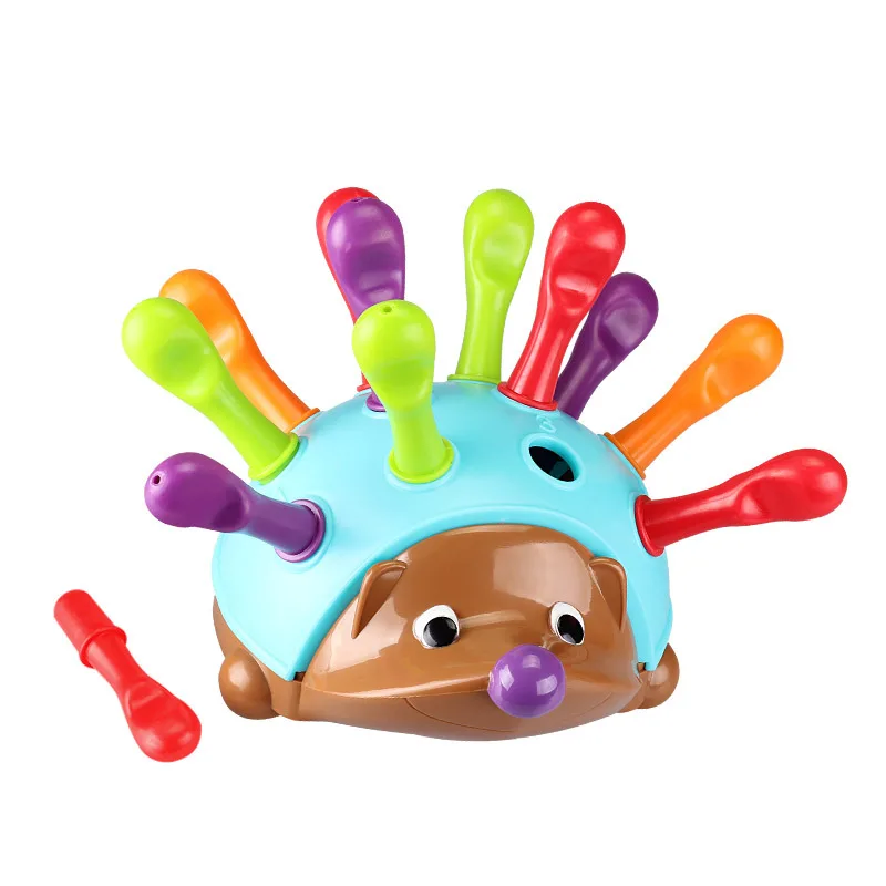 

Hedgehog Numerical Inserted Montessori Educational Learning Toys for Children Early Childhood Concentration Training Sensory Toy