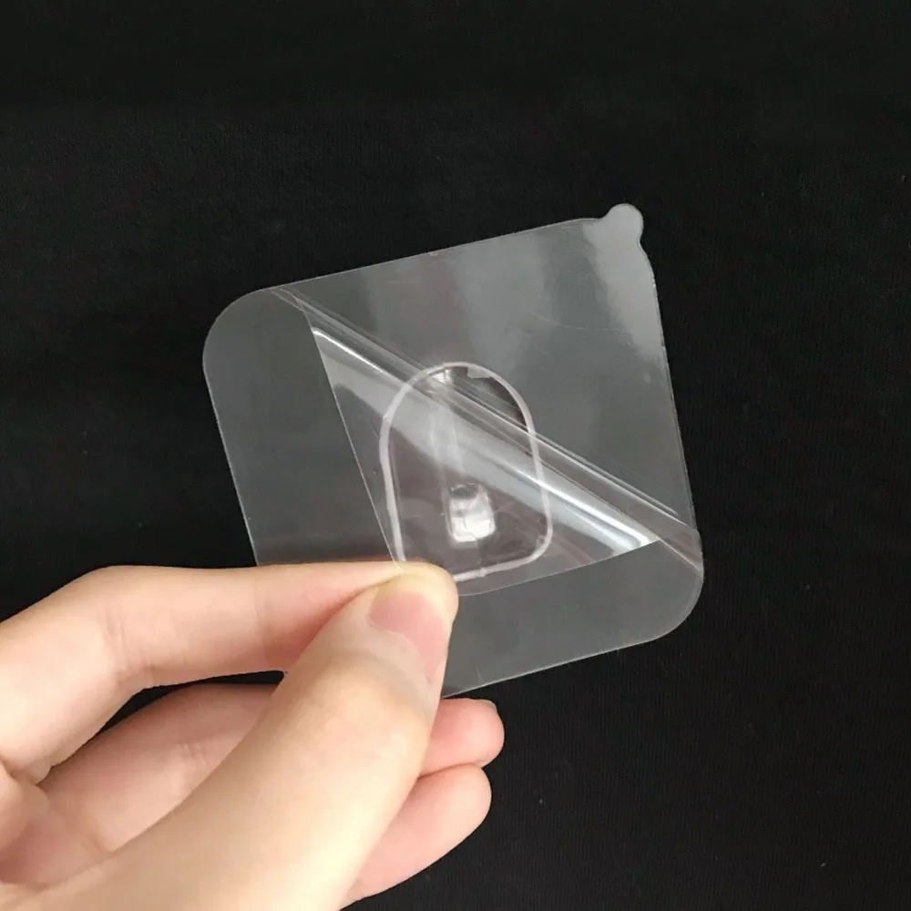 Прозрачные самоклеящиеся настенные крючки для ключей и полотенец 5 шт. | Дом сад