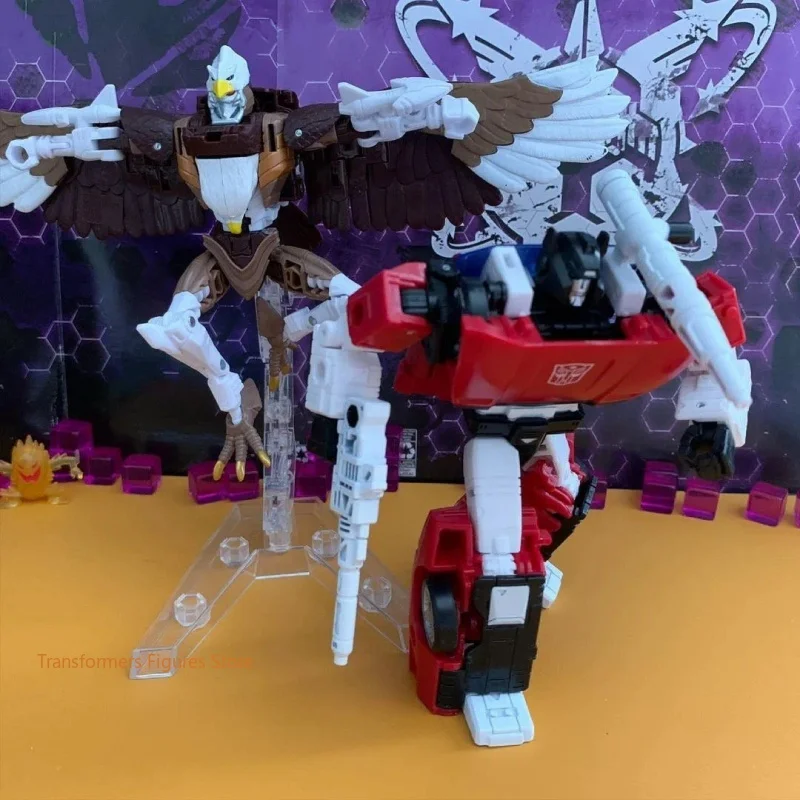 В наличии Takara Tomy Transformers G Series WFC-K42 Sideswipe Skywarp Фигурка Модель Аниме Экшн Деформация