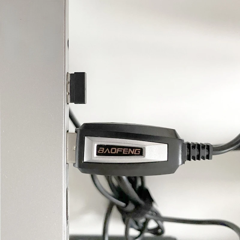 Baofeng K-head Frequency Writing Line Original Data Line Can Be Plugged Into Computer Interphone Frequency Writing Line