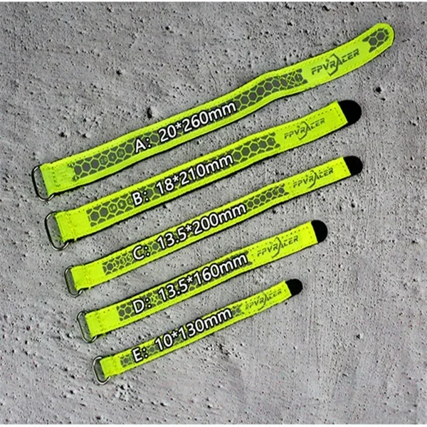 2 шт. FPVRACER LIPO ремешок для батареи металлическая пряжка