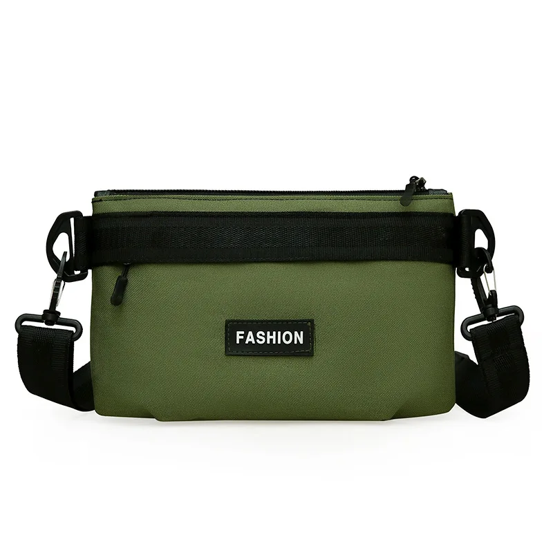 New Casual Nylon Bag Messenger Backpack Men's Women's Leisure Fashion Sports Shoulder Bag Student Korean Male Postman Sling Bag