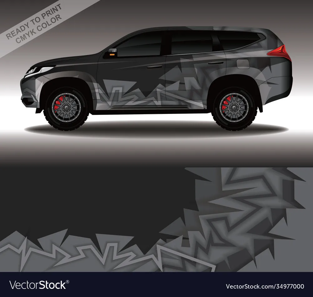 

Темно-серая Автомобильная графическая наклейка для внедорожника, полноразмерная гоночная виниловая оберточная пленка для автомобиля, декоративная Автомобильная наклейка длиной 400 см, шириной 100 см