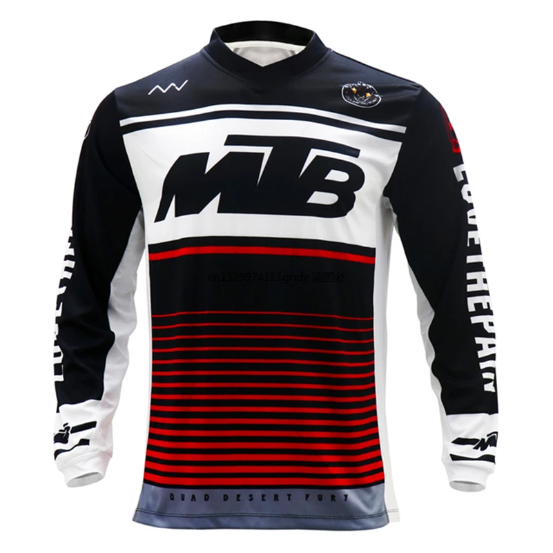 

New 2022 Men's Downhill Jerseys Mountain Bike MTB Shirts Offroad DH Motorcycle Motocross Sportwear Racing Bike Cycling