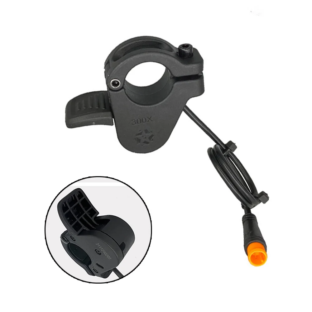 

Wuxing Thumb Throttle PC/ABS RoHS Left&right Three Core Wiring Universal Waterproof Plug 0-70° 0.8-4.2V 1PC 300X