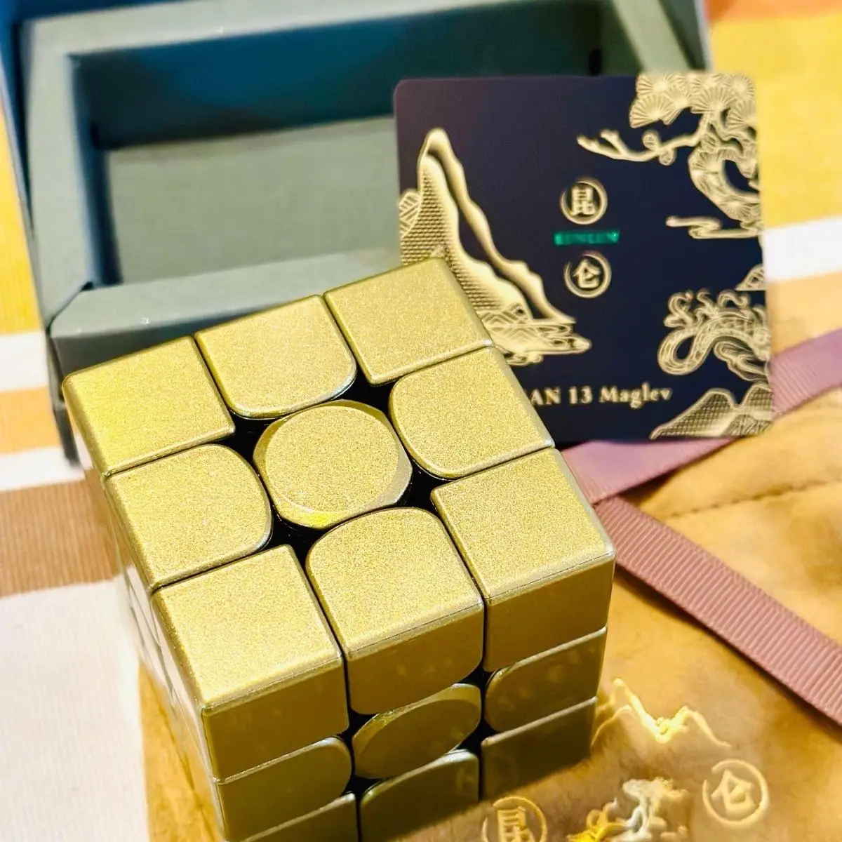 Магнитный левитационный кубик гань13маглев Ограниченная серия зима 2022 магнитный