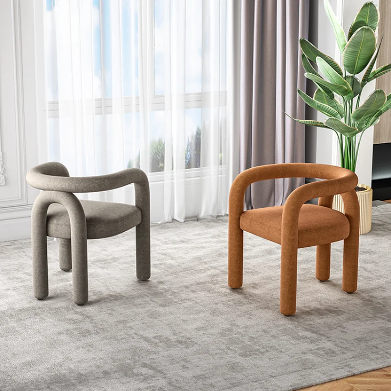 

Кресла для отдыха в нордическом стиле для гостиной, ресторана, современное минималистичное кресло для кафе, балкона, креативное дизайнерск...