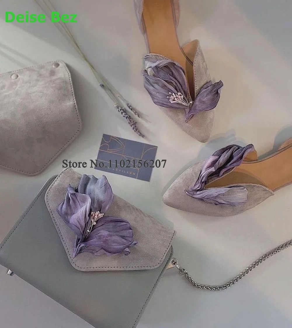 Flat With Flower Design Pumps For Female Women 2023 New Slip-on Fashion Elegant Hot Sales Dress Romantic Summer Casual Shoes