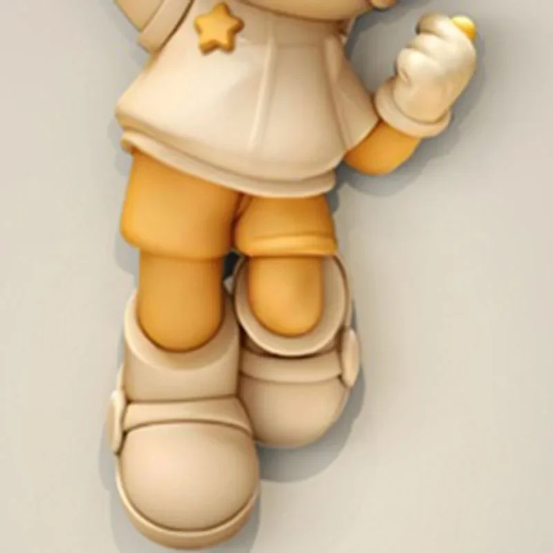 Бесшумные настенные часы Мультяшные Креативные украшения комнаты товары в