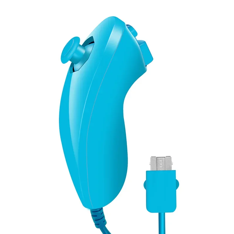 Фото Ретро-геймпад Nunchuk для консоли Nintendo Wii, 5 цветов №5