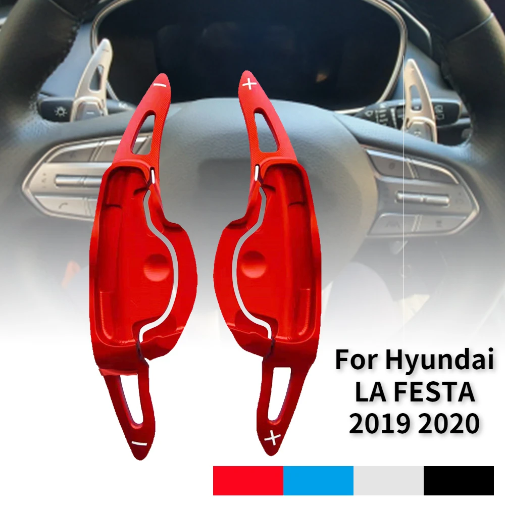 

Aluminum Auto Car Steering Wheel Shift Paddle Blade Shifter Extension For Hyundai LA FESTA 2019 2020