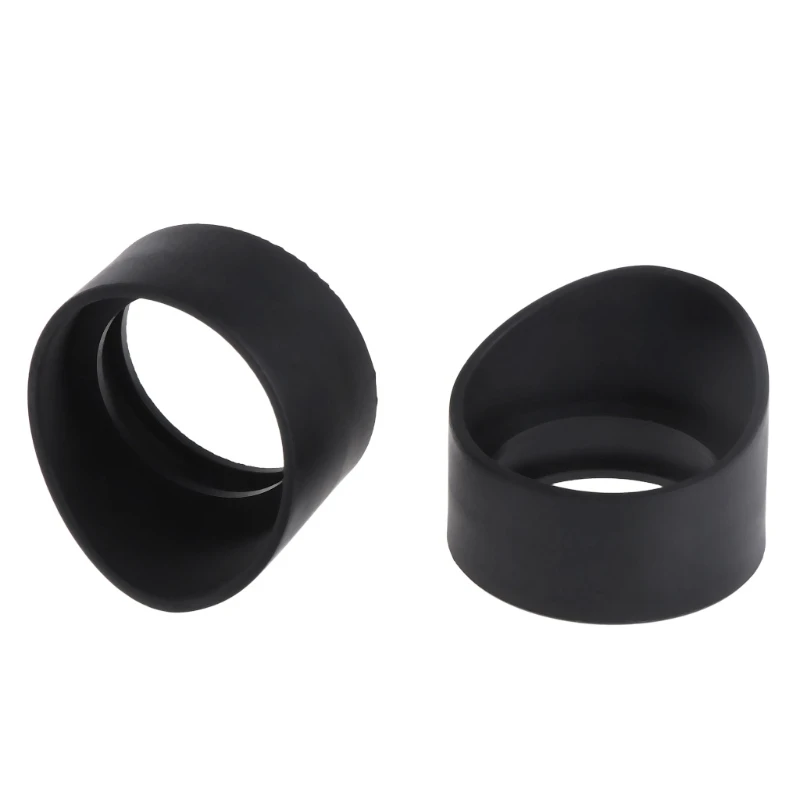 

2 Pieces 34 mm Inner Diameter Eye Guards Microscope Eyepiece Eye Piece 32-36mm Rubber Eye Cups Ox-horn Type
