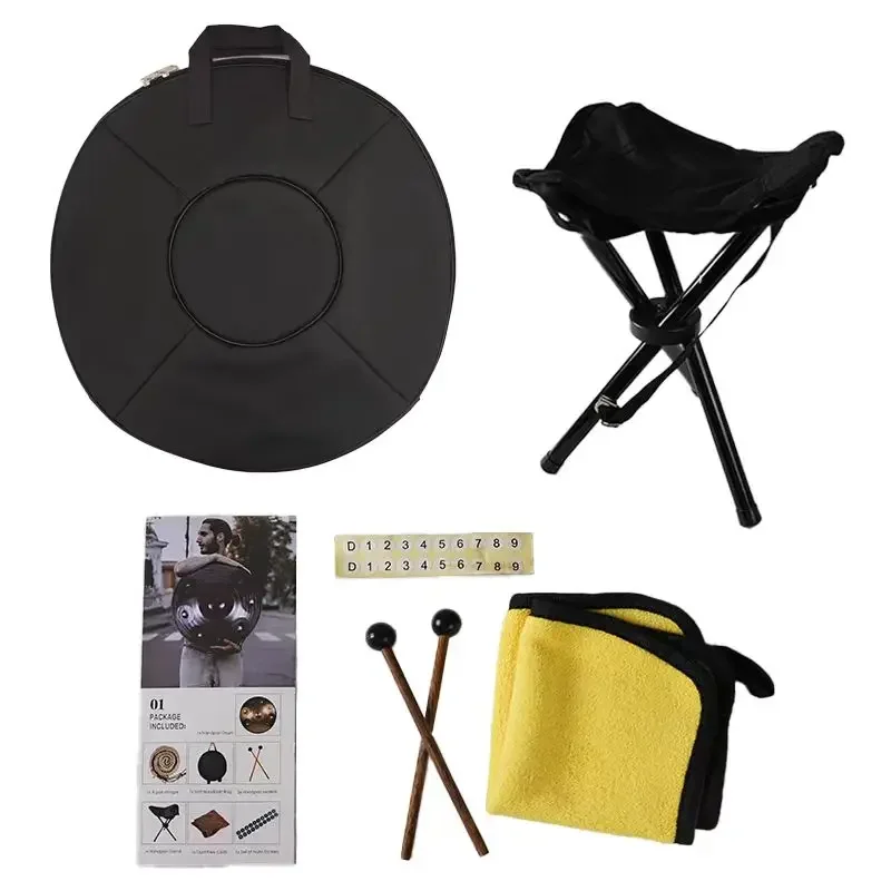 Высококачественные красочные 22 дюйма 10 заметок D kurd ручной барабан Ударные