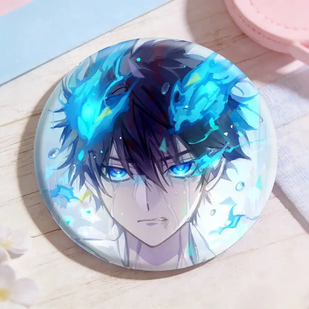 Фото Значки B-Blue Exorcist: нишевый дизайн, броши для рюкзаков, значки на лацканы, креативные аксессуары №4