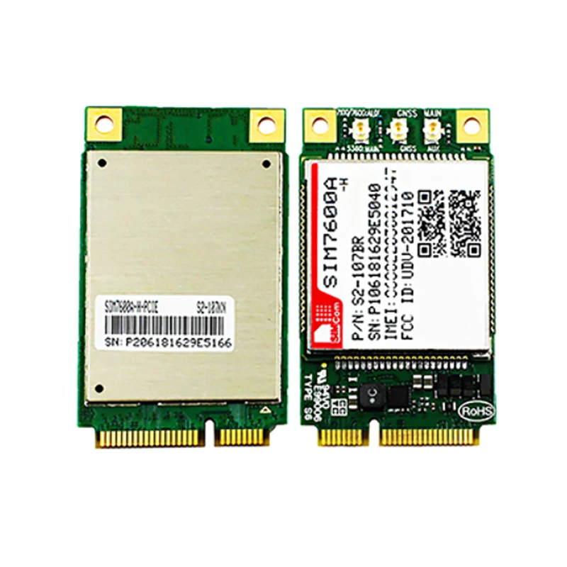 Модуль SIMCOM SIM7600A-H MINI PCIE LTE Cat-4 для Северной Америки LTE-FDD B2/B4/B12 UMTS/HSPA + B2/B5 совместим с