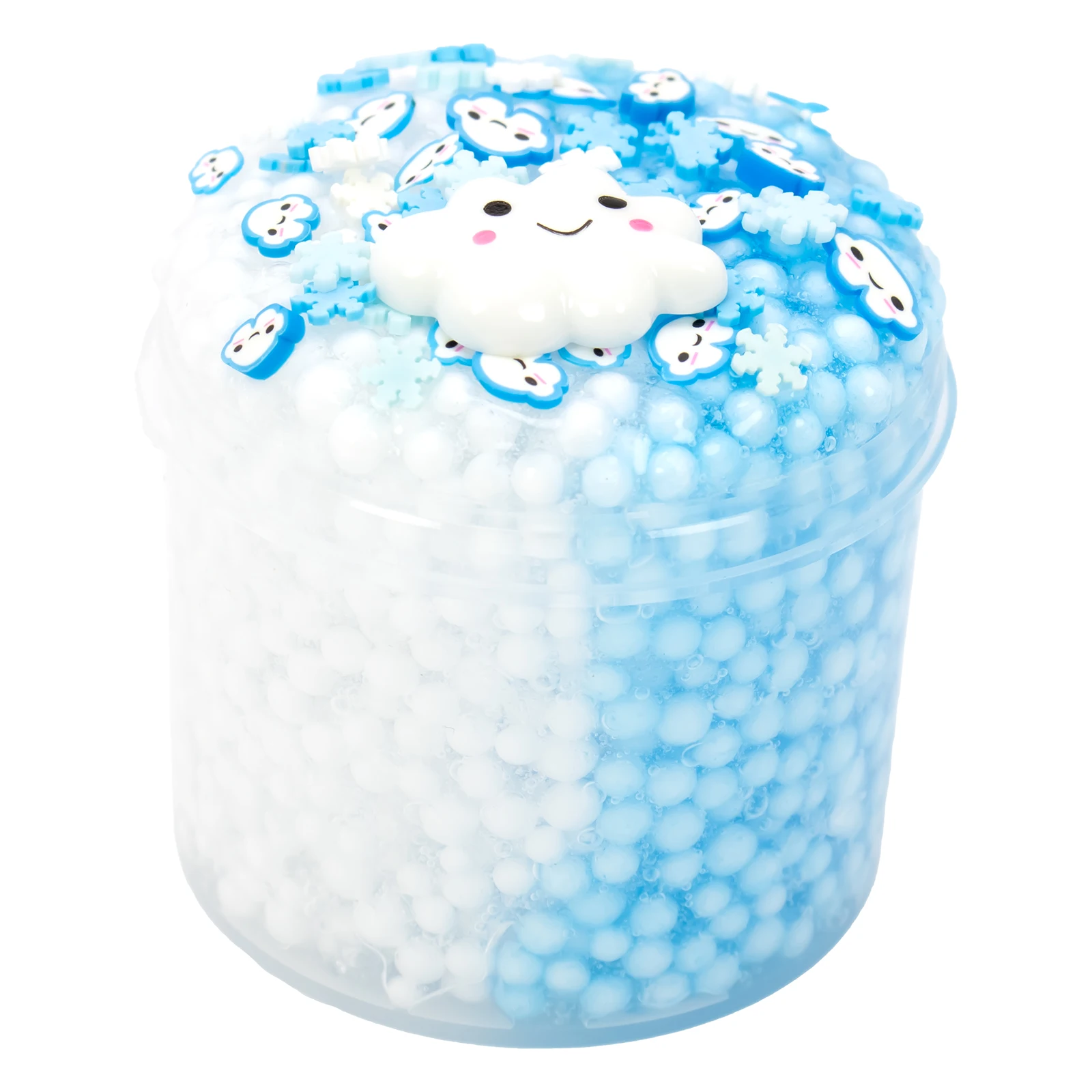 Набор хрустящей слизи Strawberry Cloud 1/2 упаковки пенопластовый шарик фруктовые