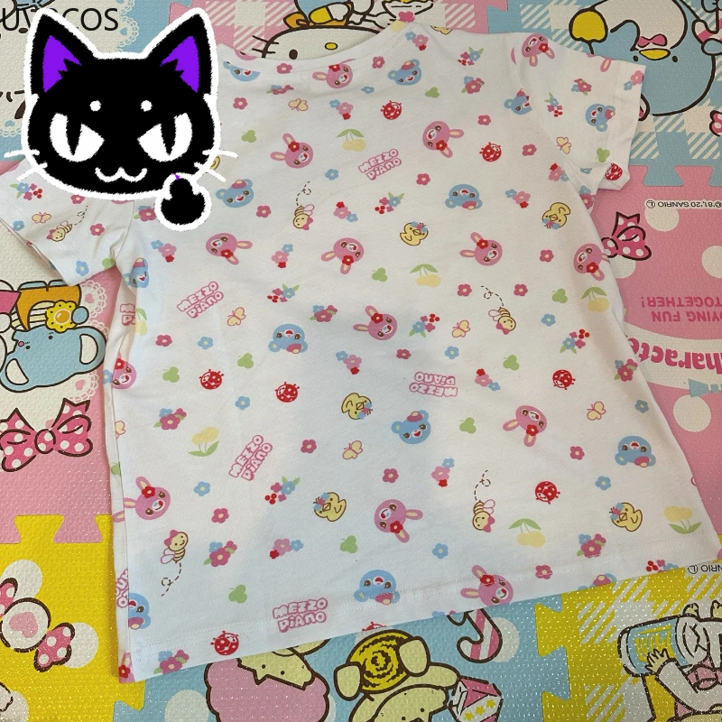 Футболка Misa Кроптоп Мультяшный принт