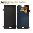 ЖК-дисплей для ZTE Nubia M2 NX551J AMOLED, детали для ремонта дисплея ZTE Nubia M 2