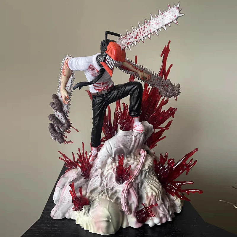 

Новинка, 29 см, фигурка бензопилы Denji, искусственная звезда, фигурка аниме, фигурка героя, коллекционная кукла, декоративная игрушка, подарок